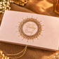 Personalised Ivory & Gold Wedding Ceremony Bid Box