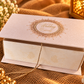Personalised Ivory & Gold Wedding Ceremony Bid Box
