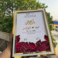 Royal Sapphire Nikah Nama Certificate Frame